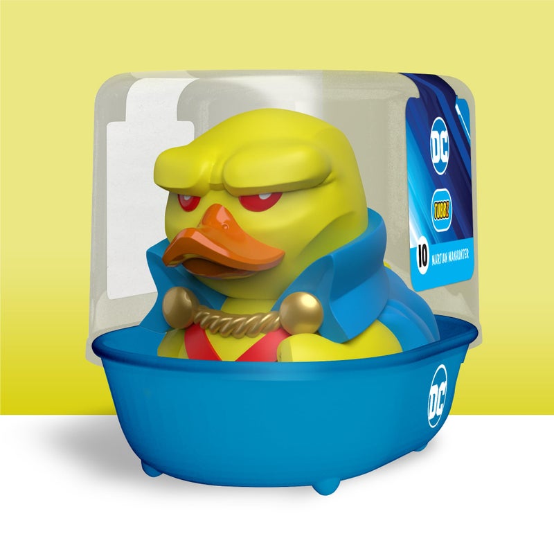 TUBBZ First Edition: DC Comics - Martian Manhunter Cosplaying Rubber Duck Vinyl Figure - Image 2